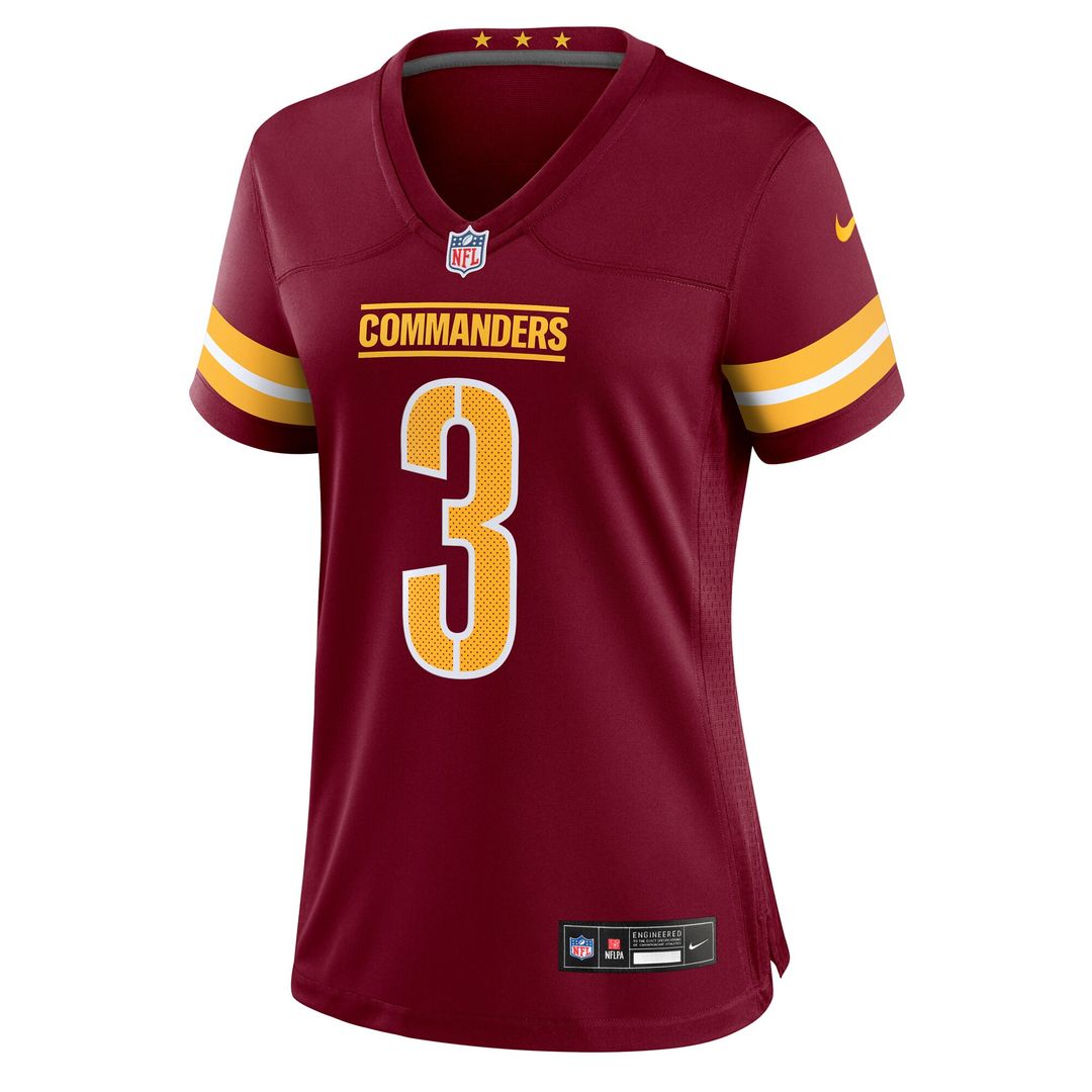 Will Harris Washington Commanders Nike Women's Team Game Jersey -  Burgundy