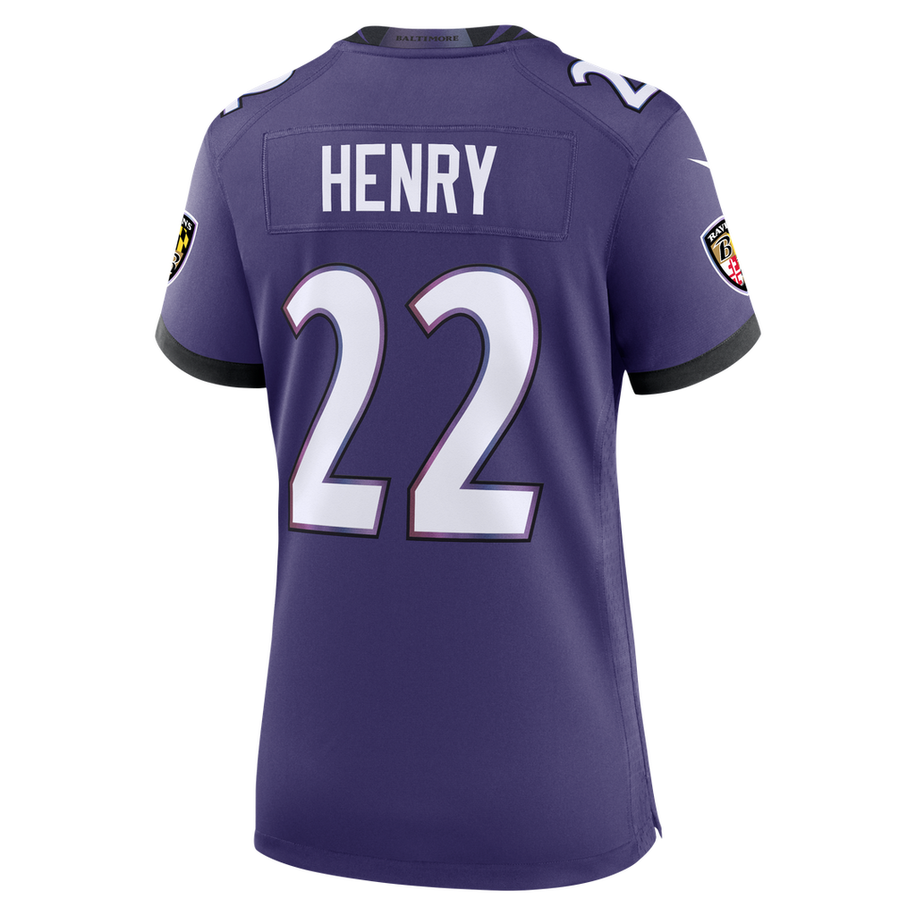 Derrick Henry Baltimore Ravens Nike Women's Team Game Jersey - Purple