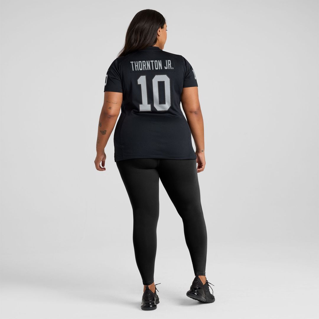 Dont'e Thornton Jr. Las Vegas Raiders Nike Women's Team Game Jersey -  Black