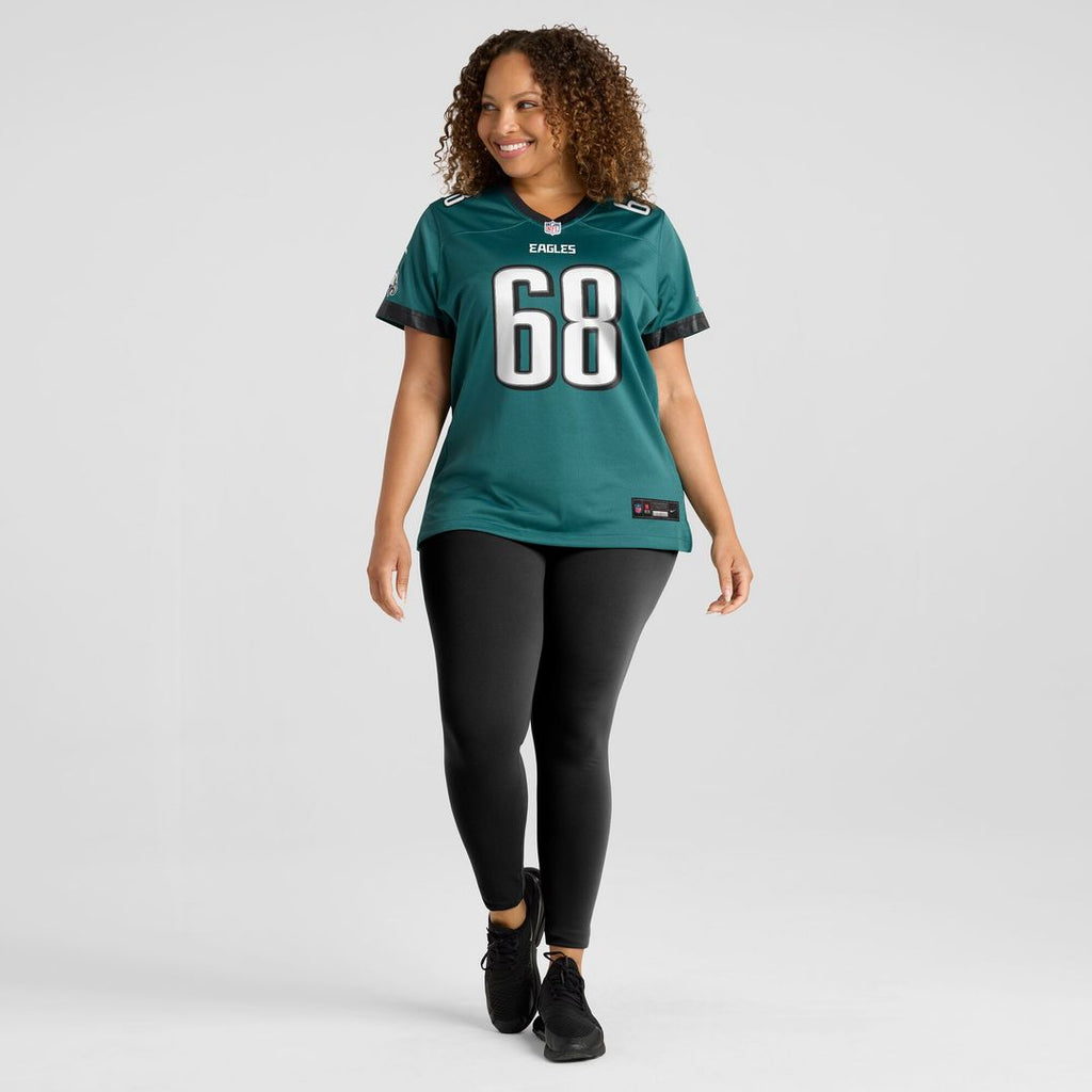 Jordan Mailata Philadelphia Eagles Nike Women's Team Game Jersey - Midnight Green