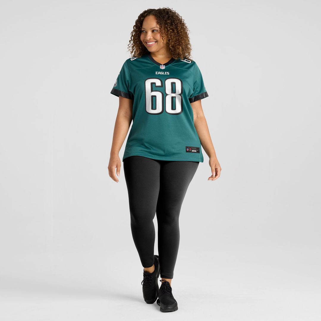 Jordan Mailata Philadelphia Eagles Nike Women's Team Game Jersey - Midnight Green