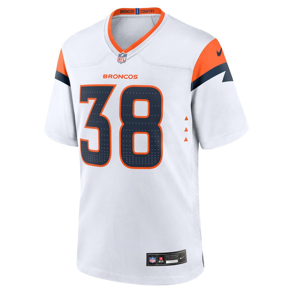 Jaleel McLaughlin Denver Broncos Nike Team Game Jersey -  Orange