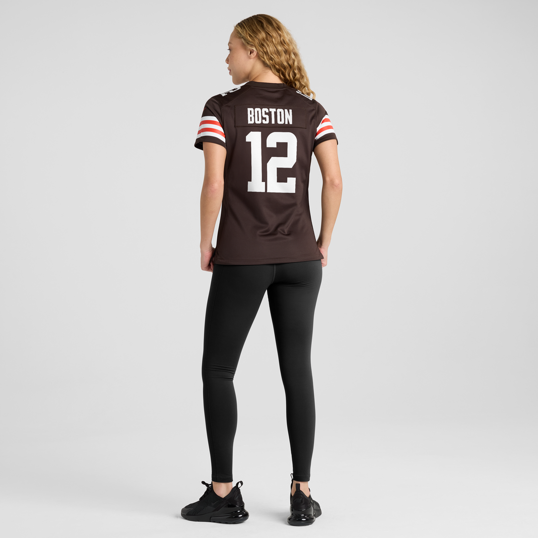 Denzel Boston Cleveland Browns Nike Women's Team Game Jersey -  Brown