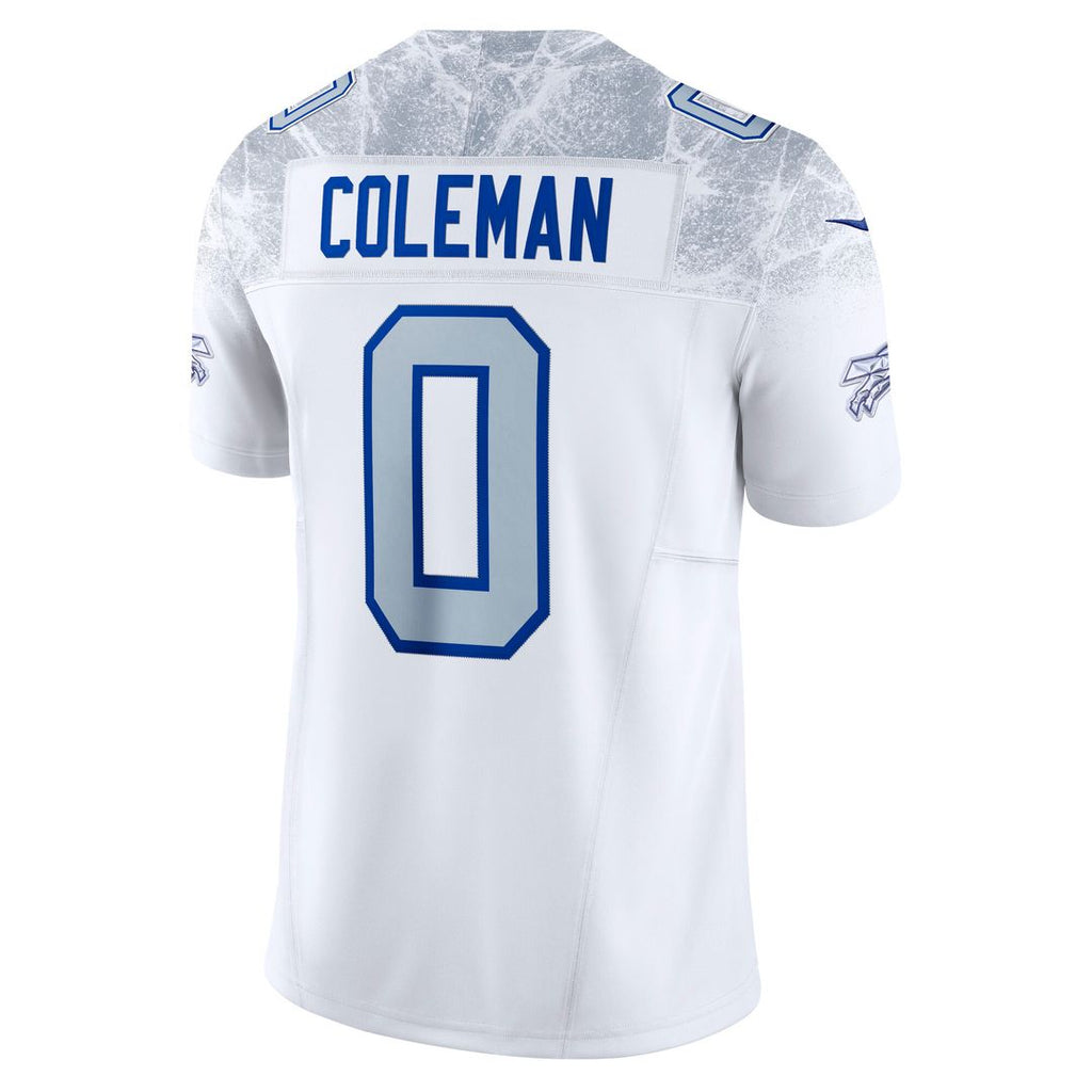 Keon Coleman Buffalo Bills Nike 2025 Rivalries Collection Stitched Limited Jersey - White