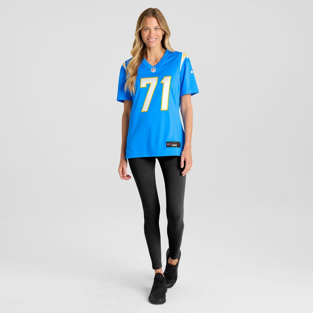 Jordan McFadden Los Angeles Chargers Nike Women's Team Game Jersey - Powder Blue