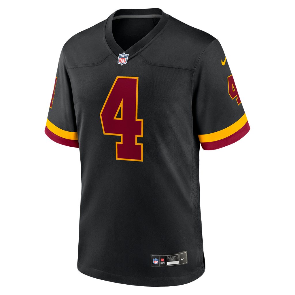 Frankie Luvu Washington Commanders Nike Hail Raiser Alternate Game Jersey - Black