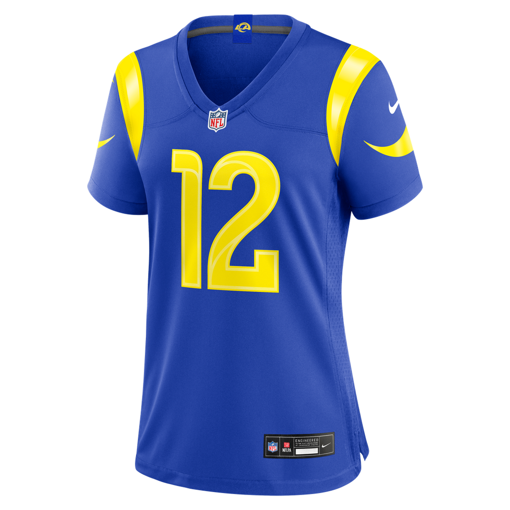 Puka Nacua Los Angeles Rams Nike Women's Game Jersey - Royal