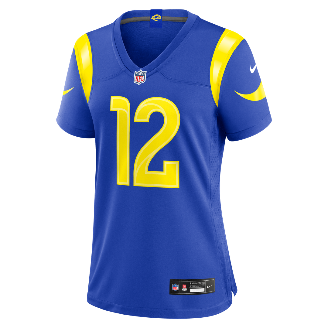 Puka Nacua Los Angeles Rams Nike Women's Game Jersey - Royal