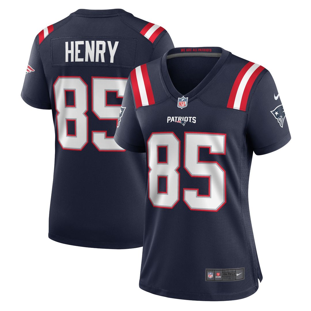 Hunter Henry New England Patriots Nike Women's Game Jersey - Navy