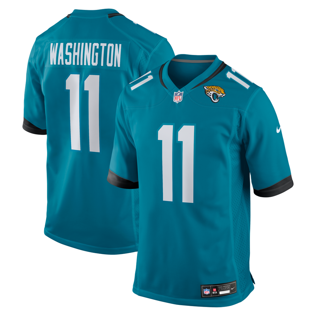 Parker Washington Jacksonville Jaguars Nike Team Game Jersey -  Teal