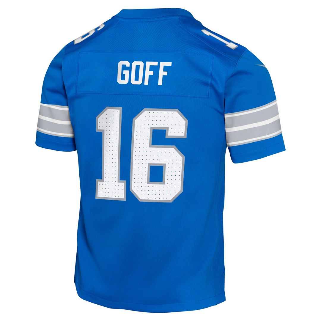 Jared Goff Detroit Lions Nike Youth Game Jersey - Blue