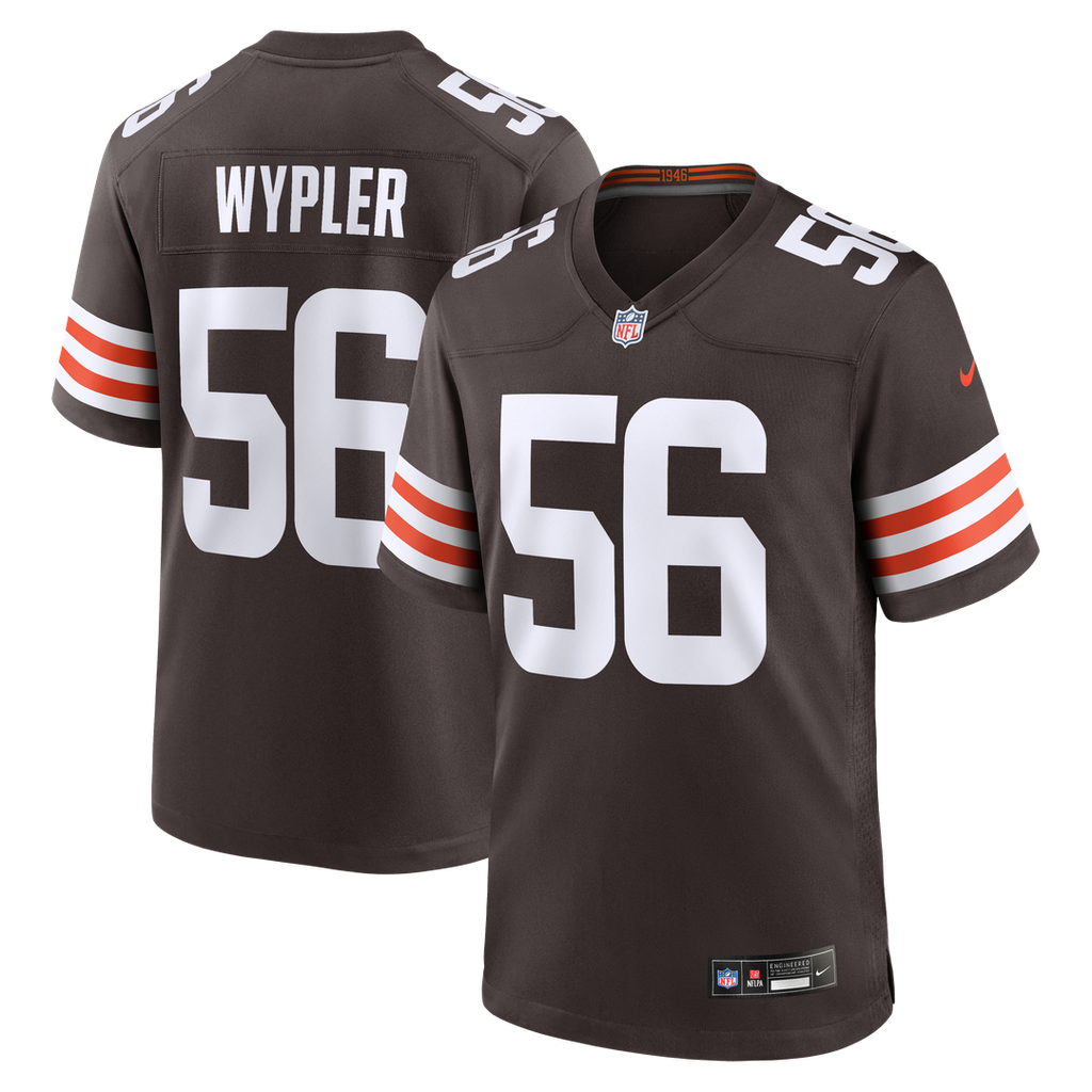 Luke Wypler Cleveland Browns Nike Team Game Jersey -  Brown