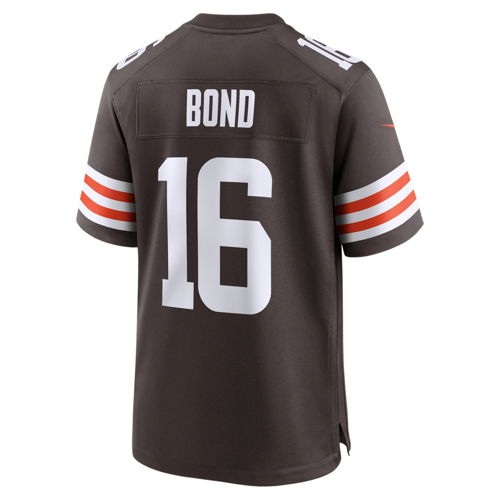 Isaiah Bond Cleveland Browns Nike Team Game Jersey -  Brown