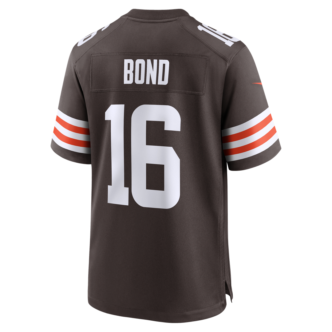 Isaiah Bond Cleveland Browns Nike Team Game Jersey -  Brown
