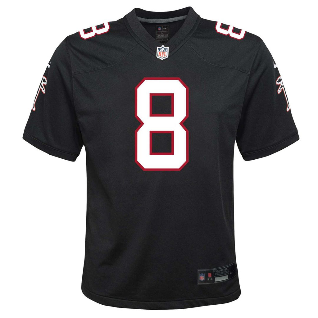 Kyle Pitts Sr. Atlanta Falcons Nike Youth Game Jersey - Black