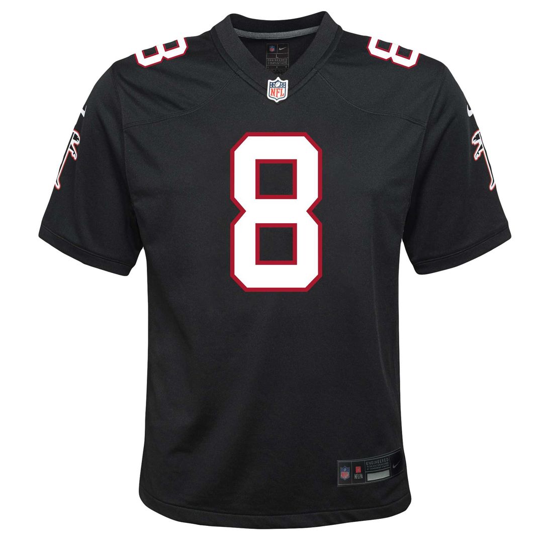 Kyle Pitts Sr. Atlanta Falcons Nike Youth Game Jersey - Black
