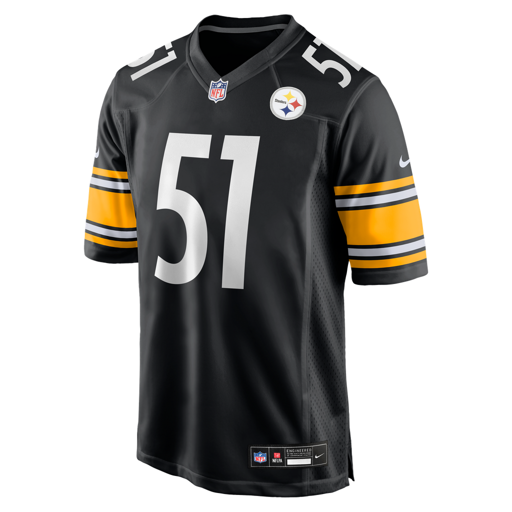 Nick Herbig Pittsburgh Steelers Nike  Game Jersey -  Black