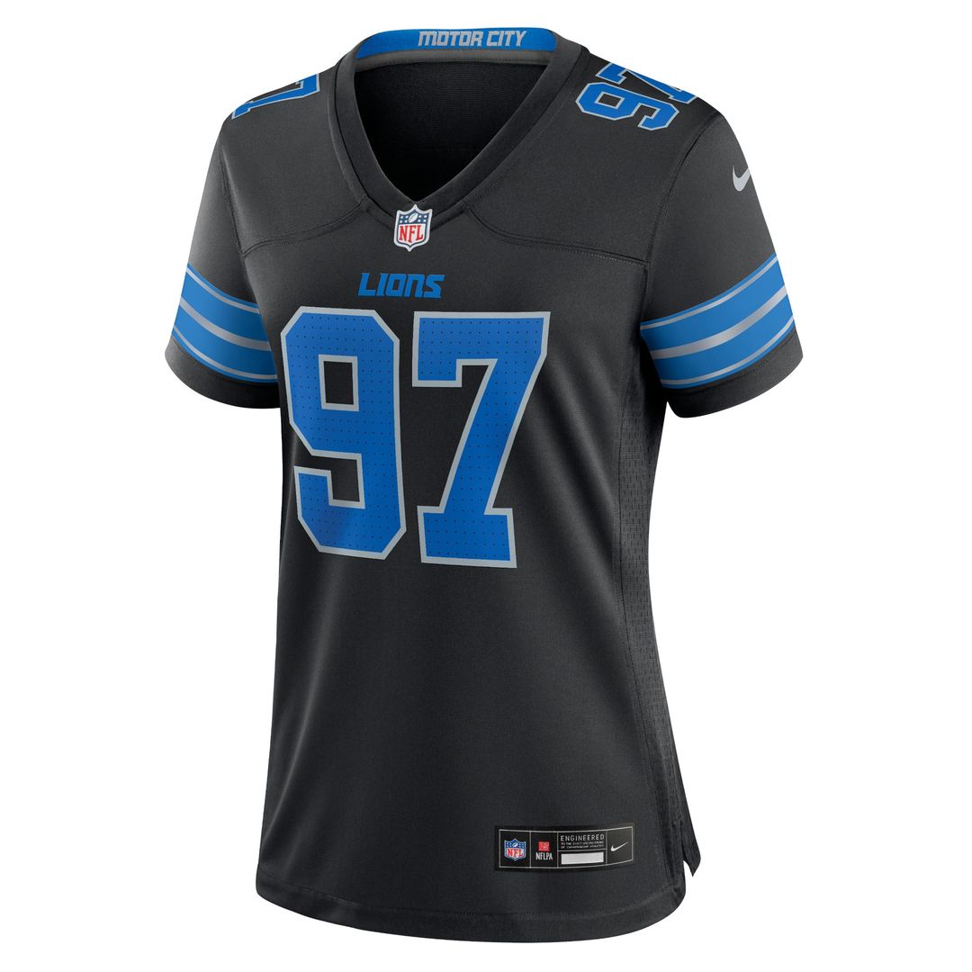 Aidan Hutchinson Detroit Lions Nike Women's Game Jersey - White
