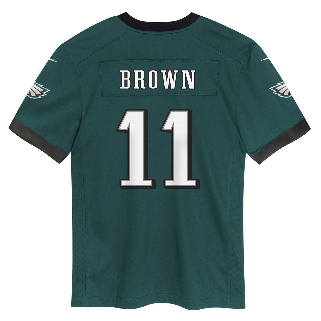 A.J. Brown Philadelphia Eagles Nike Toddler Game Jersey - Midnight Green