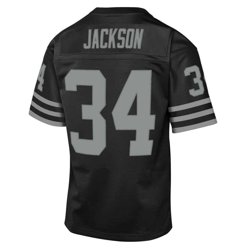 Bo Jackson Las Vegas Raiders Mitchell & Ness Youth 1988 Throwback Fashion Jersey - Black