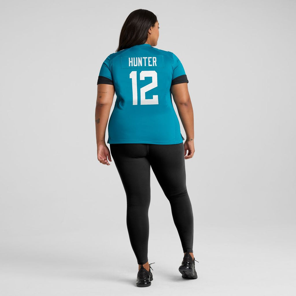Travis Hunter Jacksonville Jaguars Nike Women's Team Game Jersey - Teal
