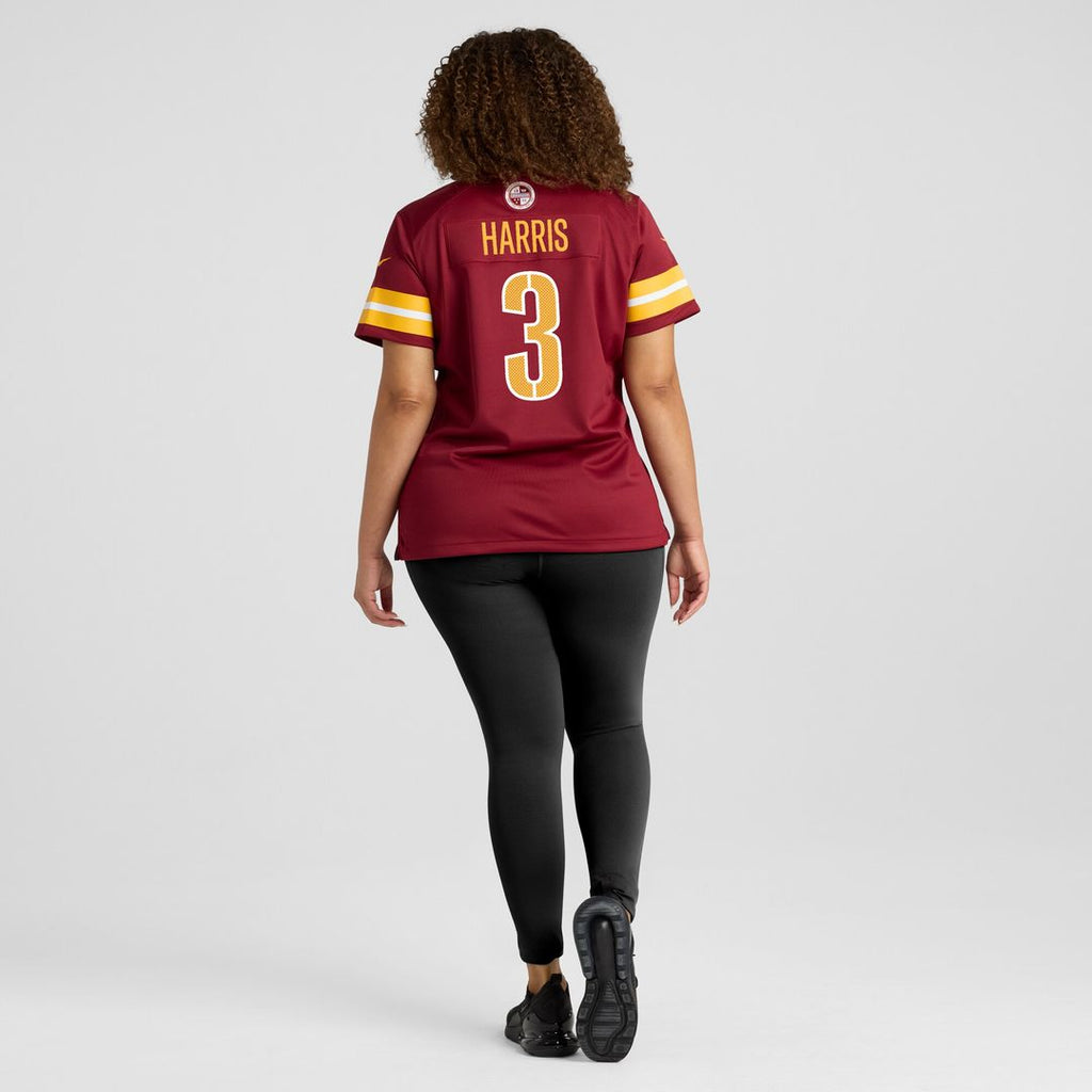 Will Harris Washington Commanders Nike Women's Team Game Jersey -  Burgundy