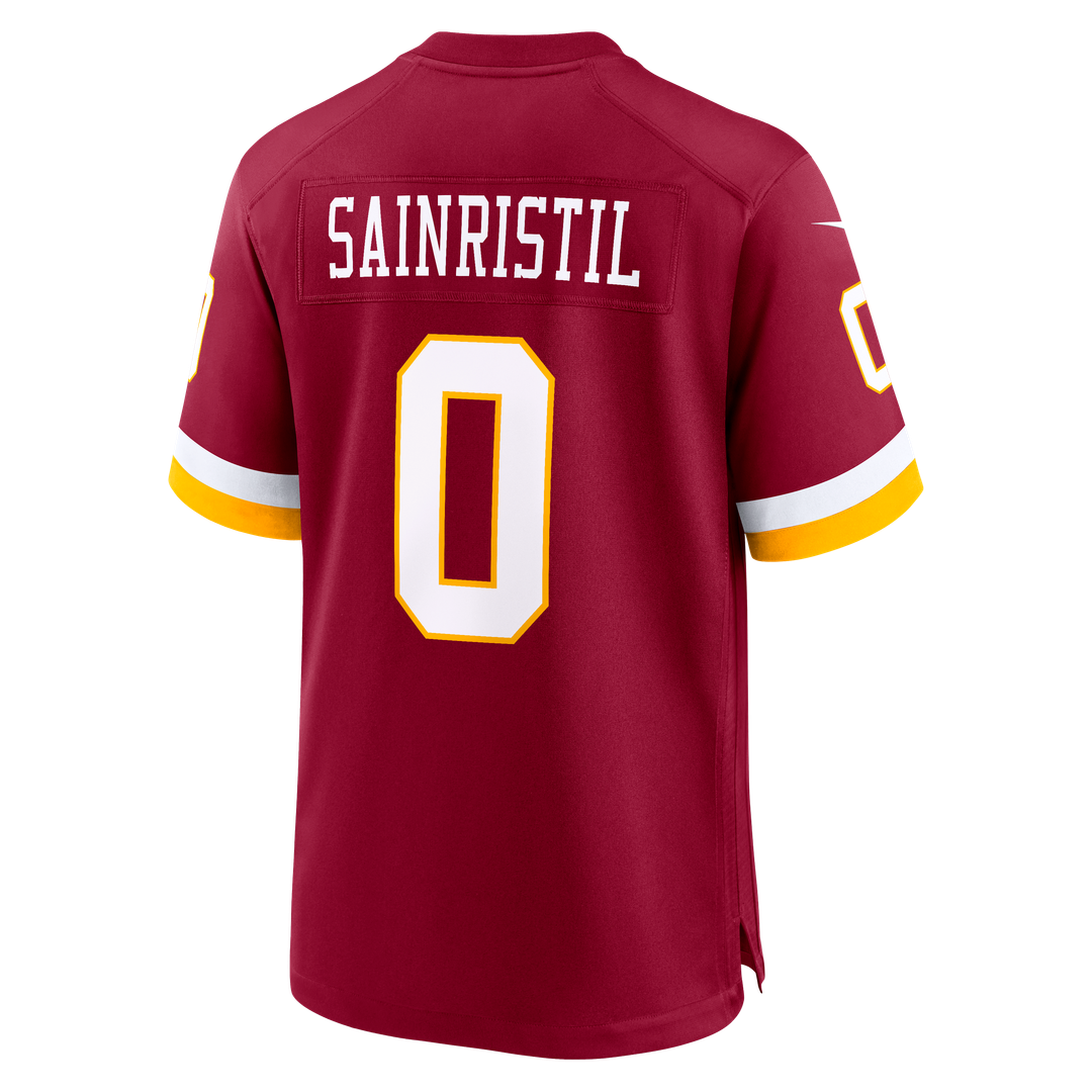 Mike Sainristil Washington Commanders Nike Hail Raiser Alternate Game Jersey - Black