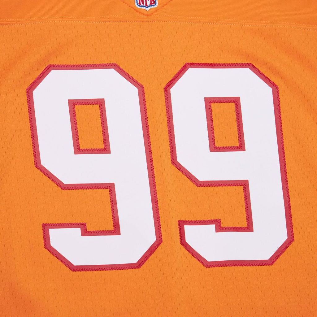 Warren Sapp Tampa Bay Buccaneers Mitchell & Ness 1995 Legacy Replica Jersey - Orange