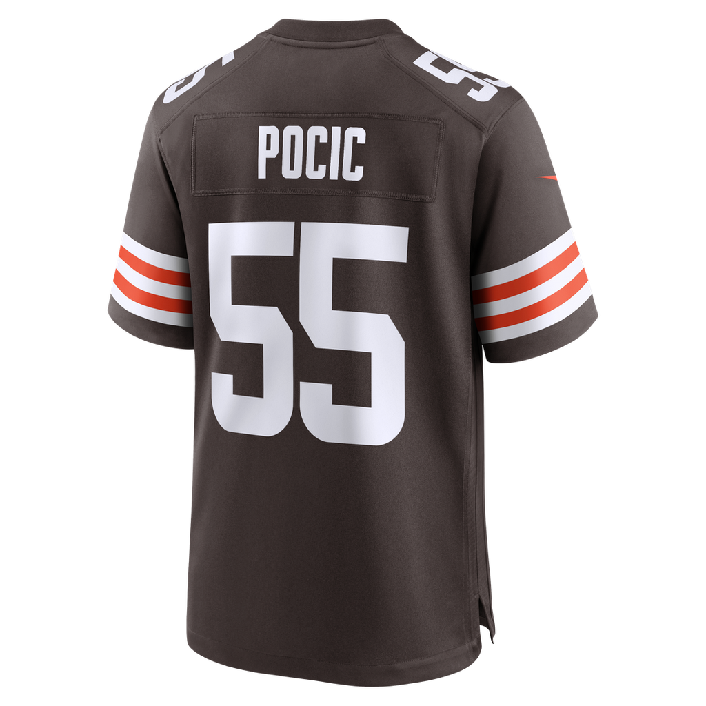 Ethan Pocic Cleveland Browns Nike Game Jersey - Brown