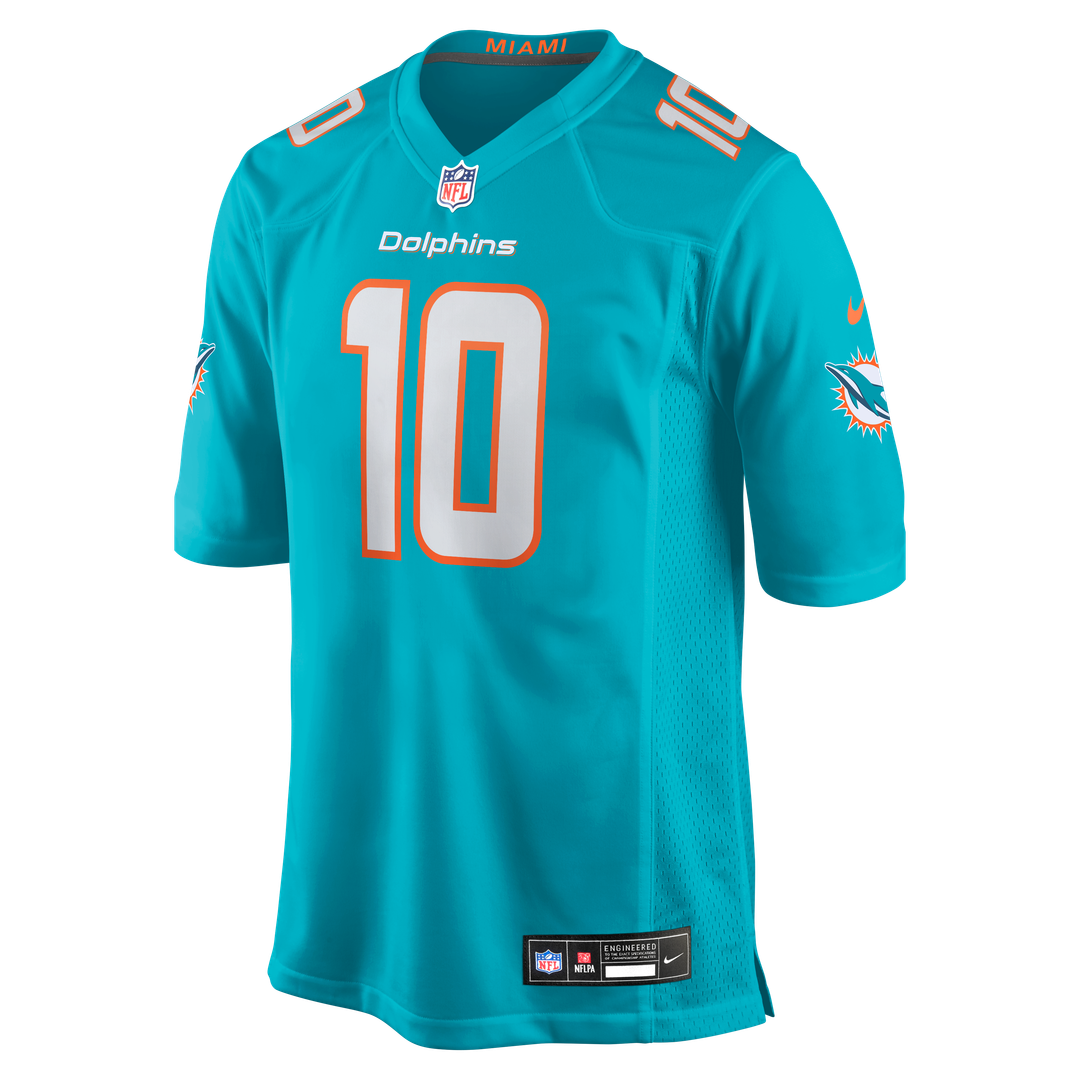 Jacob Rodriguez Miami Dolphins Nike Game Jersey - Aqua