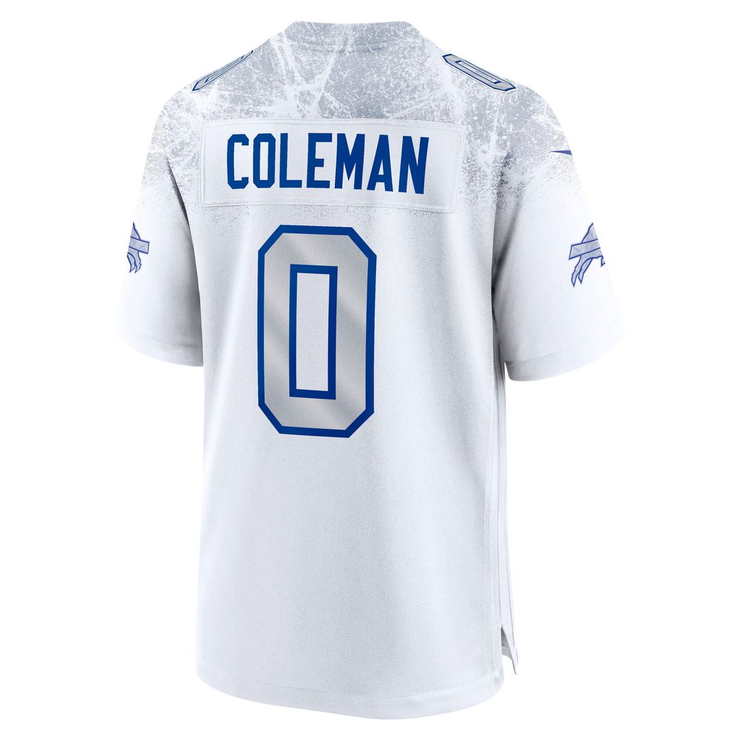 Keon Coleman Buffalo Bills Nike 2025 Rivalries Collection Game Jersey - White