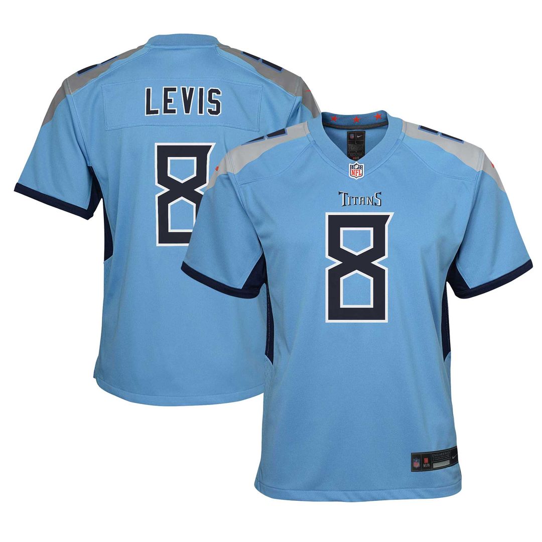 Will Levis Tennessee Titans Nike Youth Game Jersey - Navy