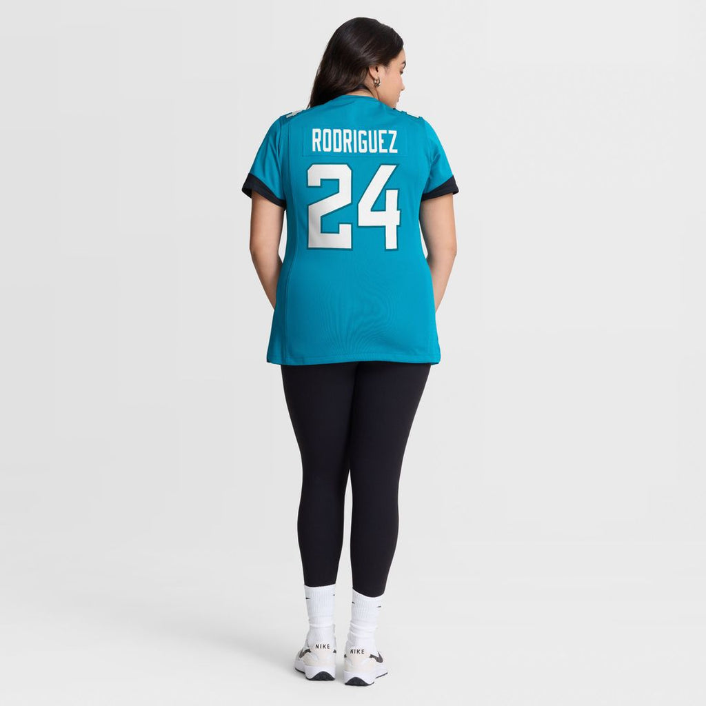 Chris Rodriguez Jacksonville Jaguars Nike Women's Team Game Jersey -  Teal