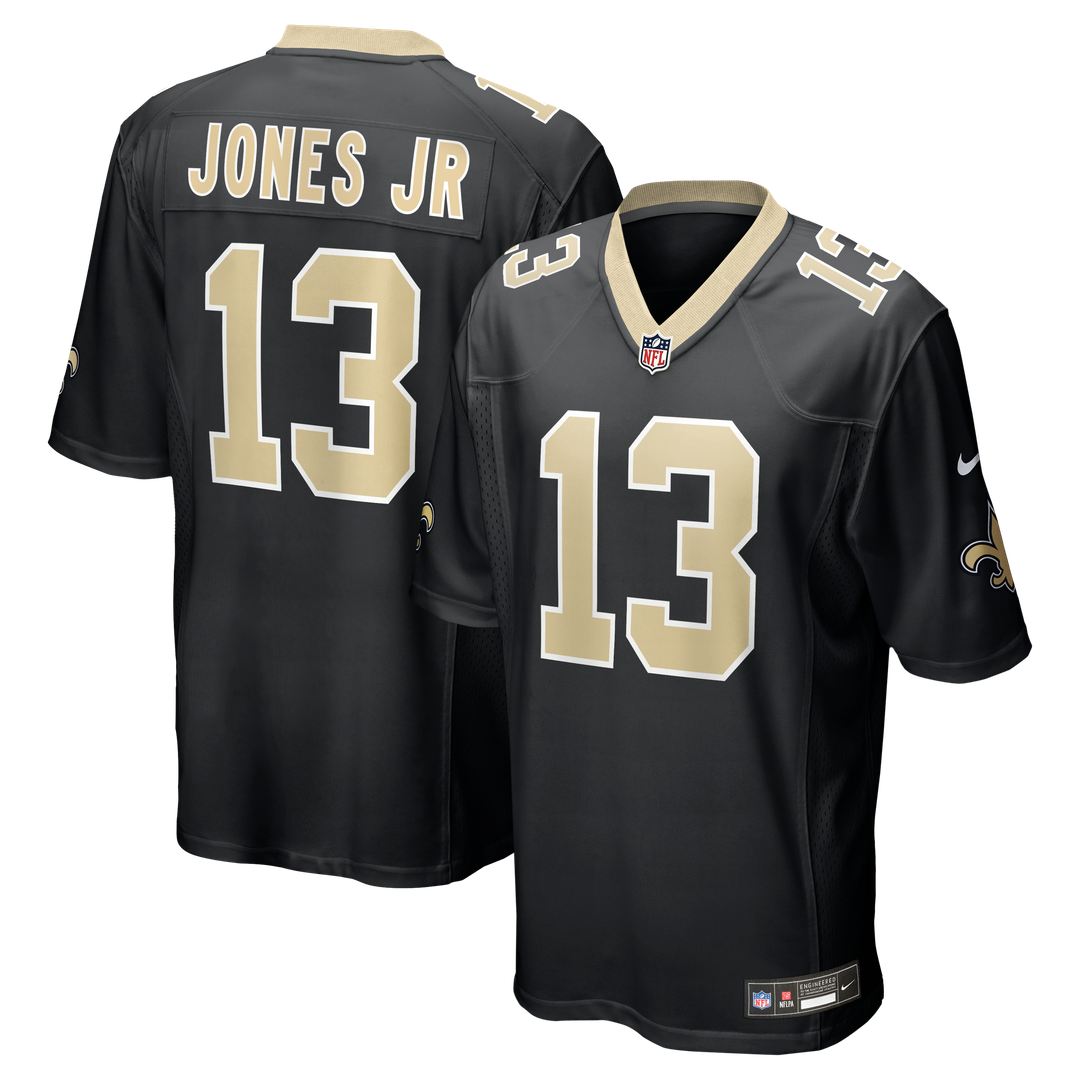 Velus Jones Jr. New Orleans Saints Nike Team Game Jersey -  Black