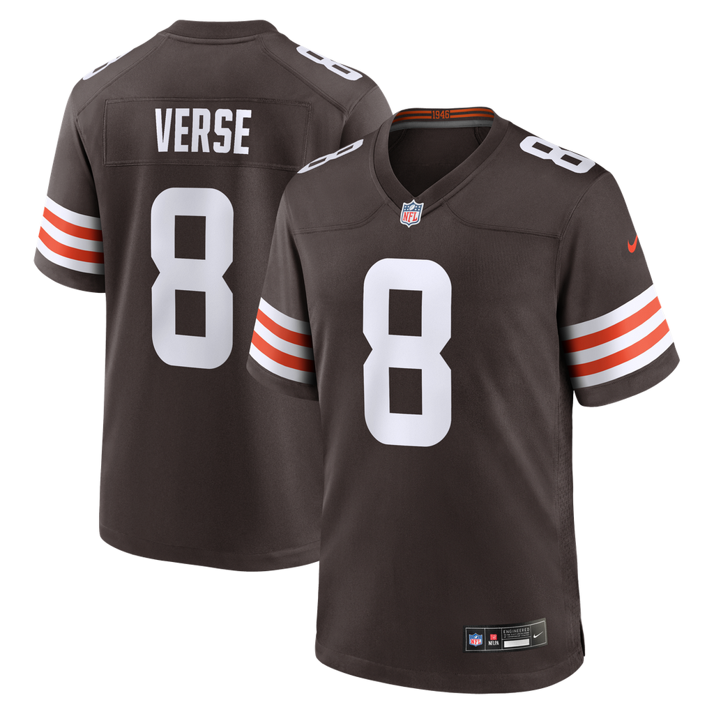 Jared Verse Cleveland Browns Nike Team Game Jersey - Brown