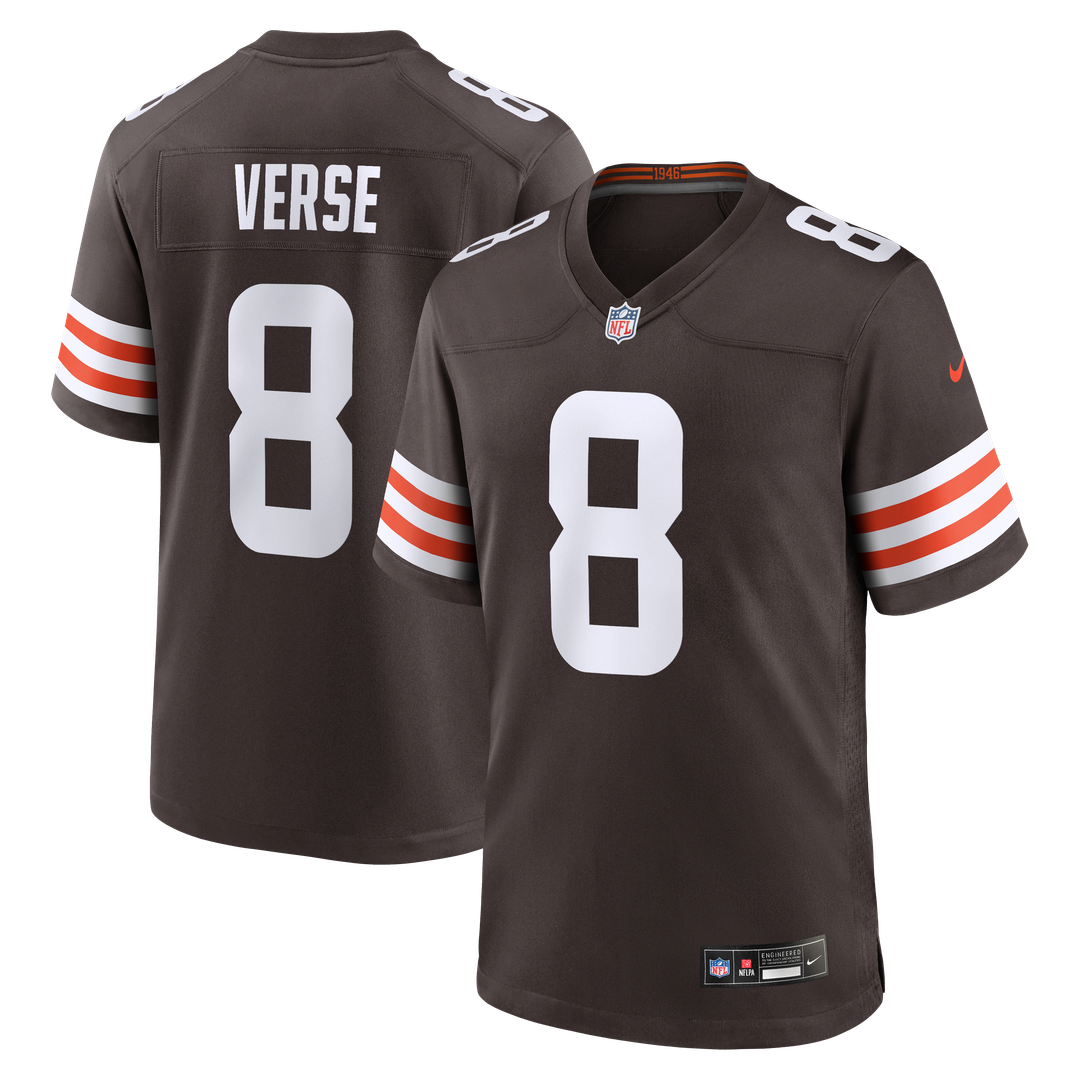 Jared Verse Cleveland Browns Nike Team Game Jersey - Brown
