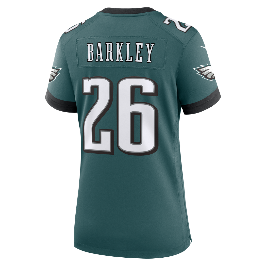 Saquon Barkley Philadelphia Eagles Nike Women's Team Game Jersey -  Midnight Green