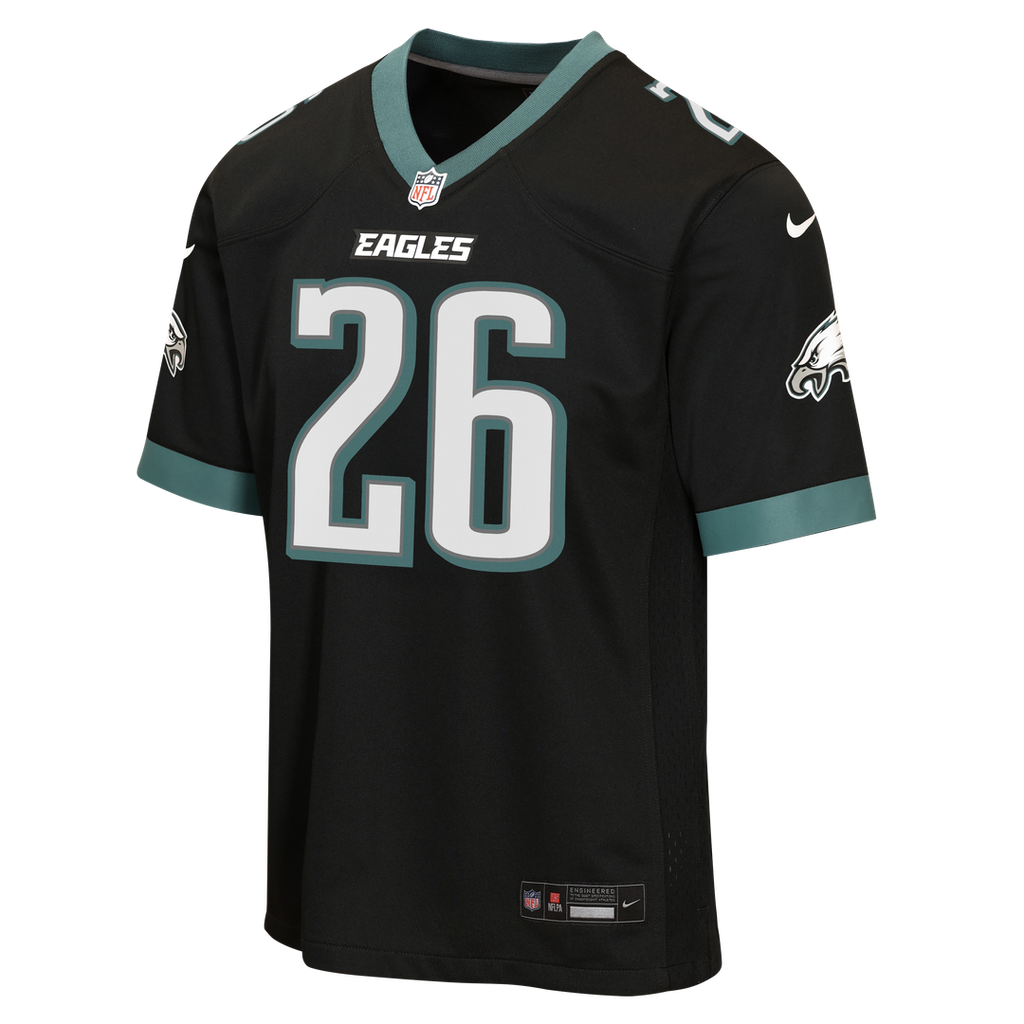 Saquon Barkley Philadelphia Eagles Nike Youth Team Game Jersey - Midnight Green