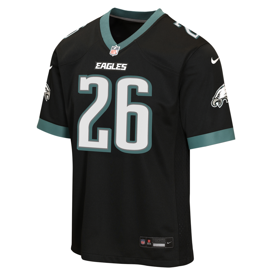 Saquon Barkley Philadelphia Eagles Nike Youth Team Game Jersey - Midnight Green