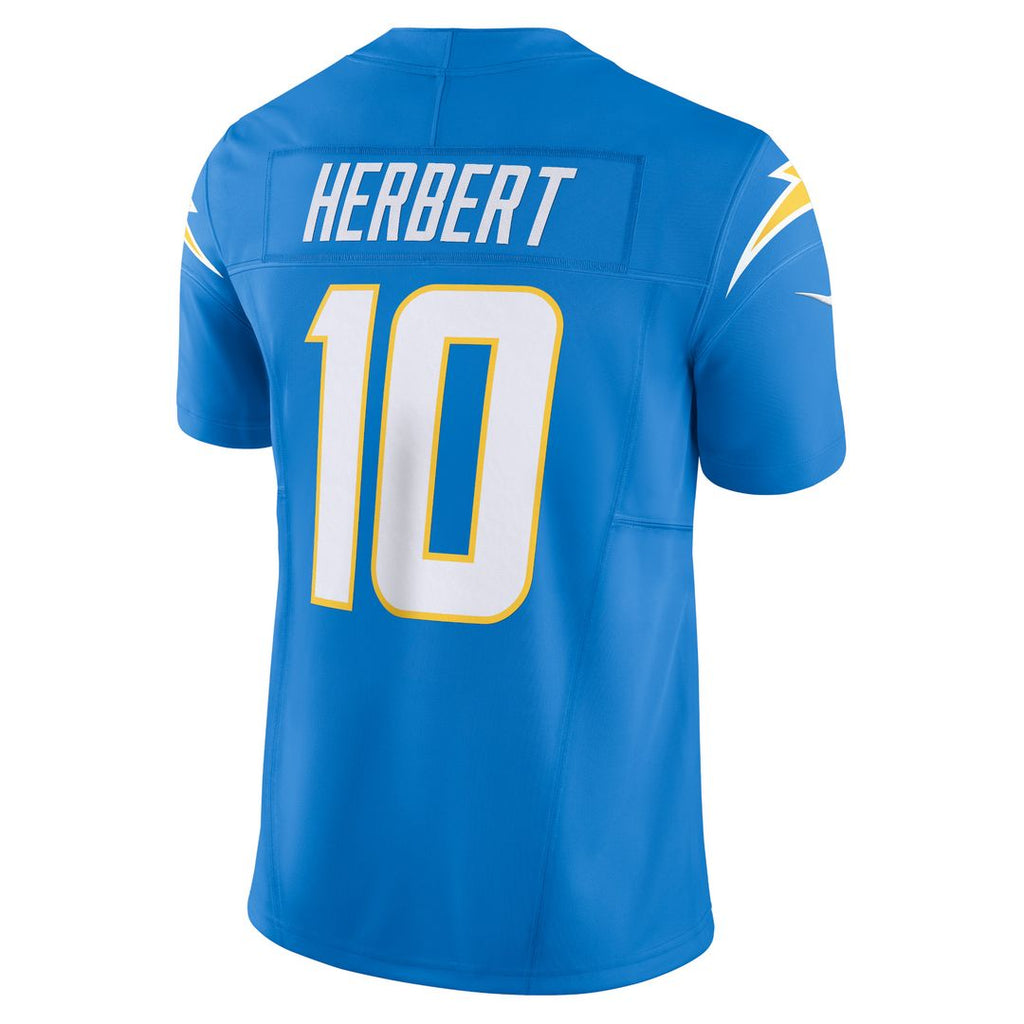 Justin Herbert Los Angeles Chargers Nike Vapor F.U.S.E. Limited Jersey - White