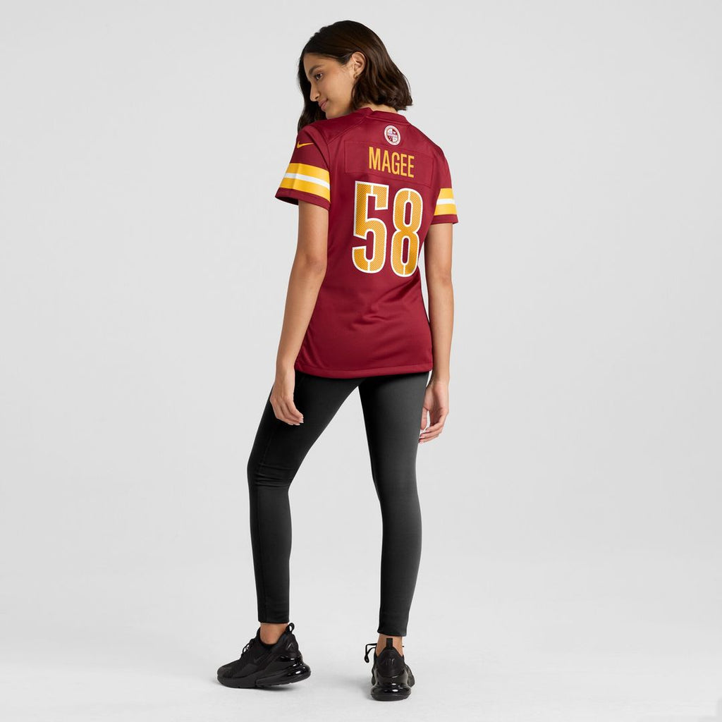 Jordan Magee Washington Commanders Nike Women's Team Game Jersey -  Burgundy