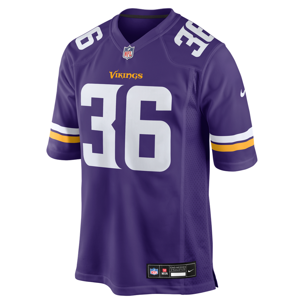 Zavier Scott Minnesota Vikings Nike Team Game Jersey -  Purple