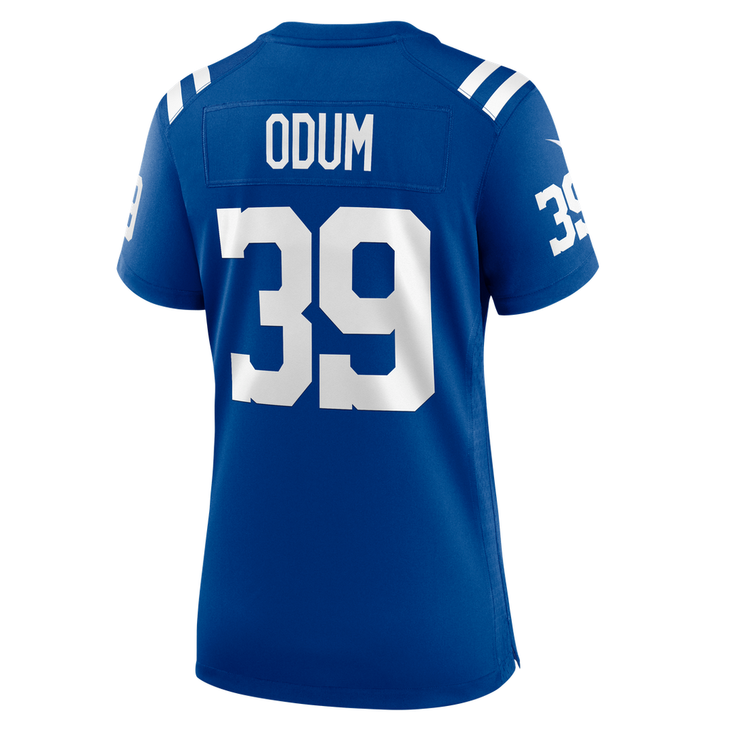 George Odum Indianapolis Colts Nike Women's Team Game Jersey -  Royal