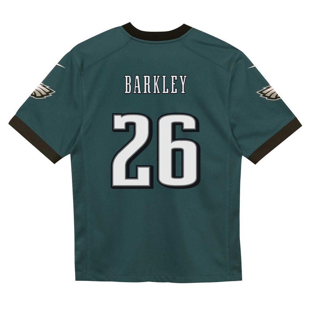 Saquon Barkley Philadelphia Eagles Nike Toddler Team Game Jersey - Midnight Green