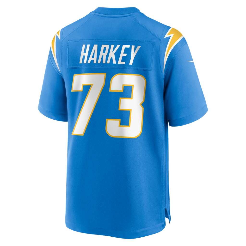 Alex Harkey Los Angeles Chargers Nike Team Game Jersey - Powder Blue