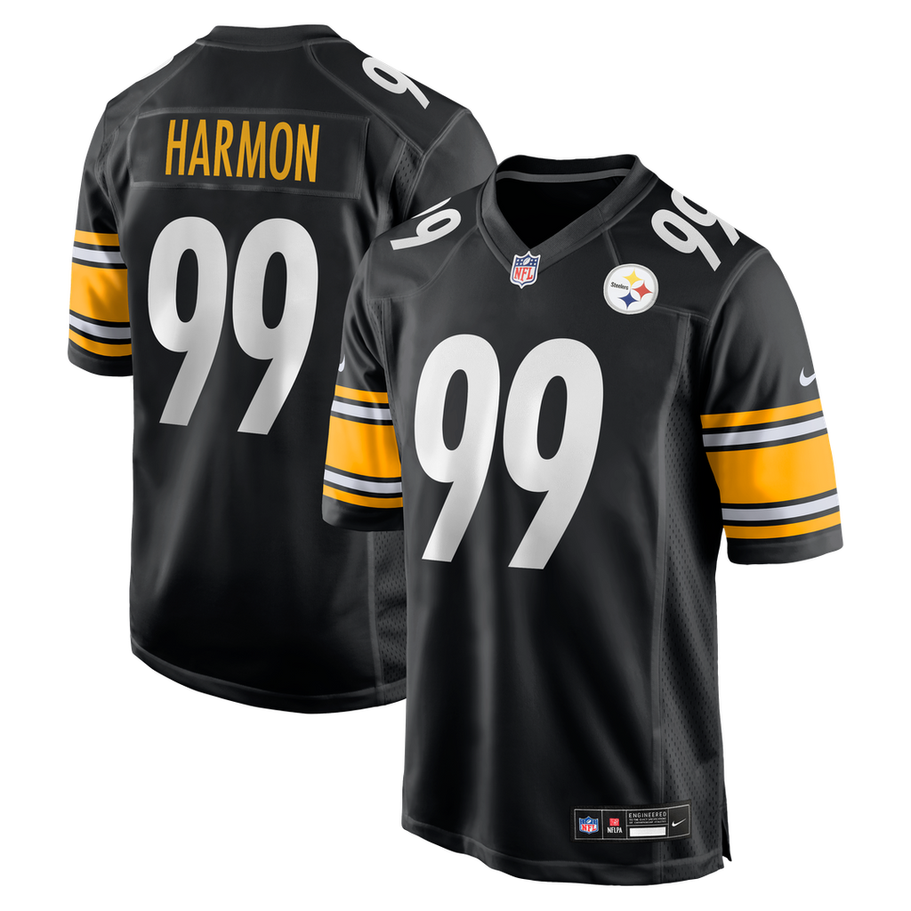Derrick Harmon Pittsburgh Steelers Nike Game Player Jersey - Black