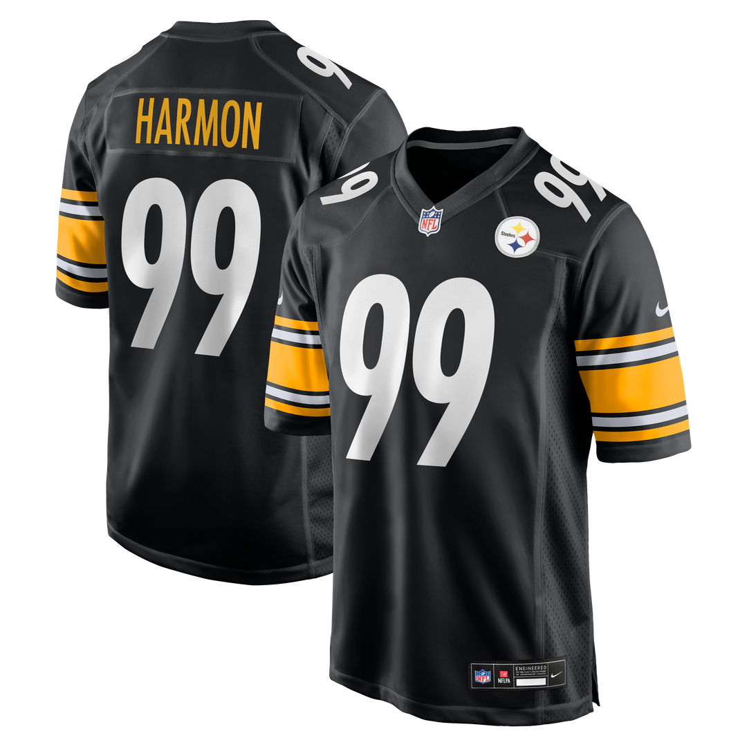 Derrick Harmon Pittsburgh Steelers Nike Game Player Jersey - Black