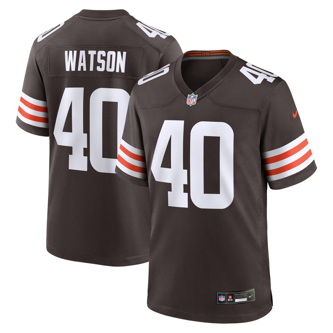 Nathaniel Watson Cleveland Browns Nike Team Game Jersey -  Brown