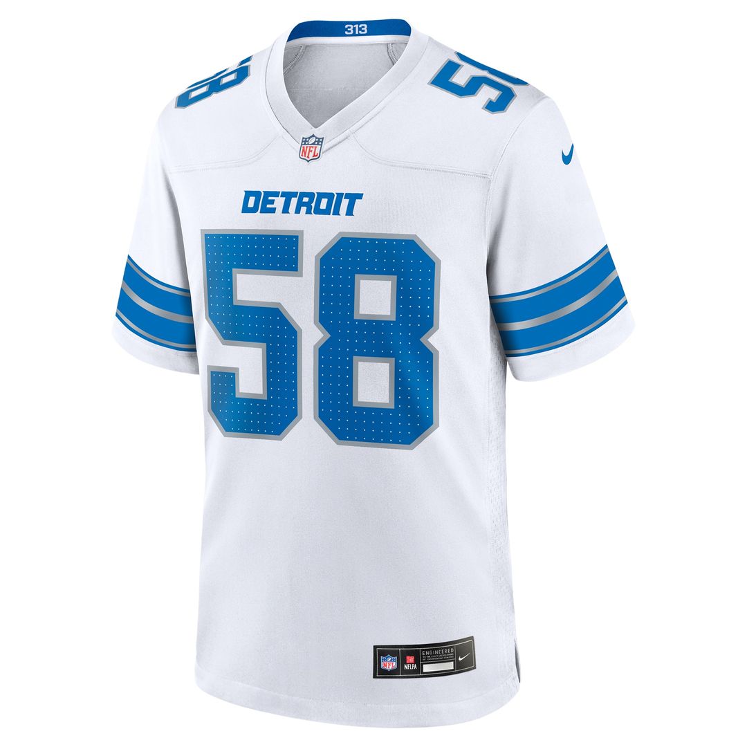 Penei Sewell Detroit Lions Nike Game Jersey - Blue
