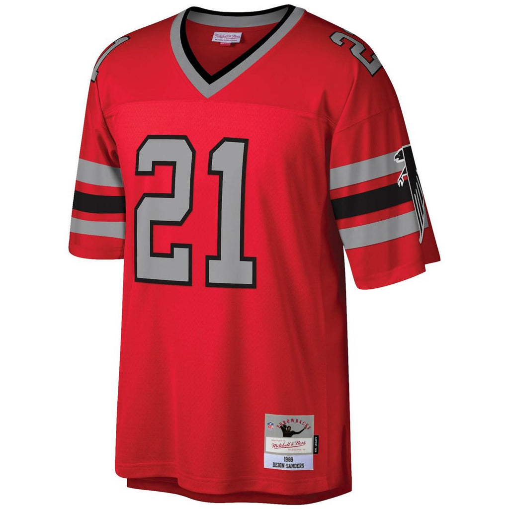 Deion Sanders Atlanta Falcons Mitchell & Ness Legacy Replica Jersey - White
